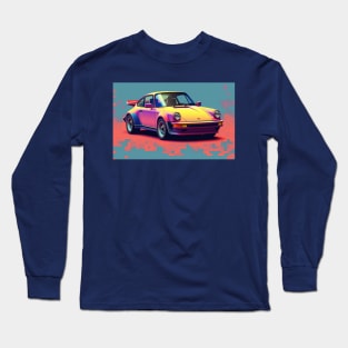 Porsche Pop Art Long Sleeve T-Shirt